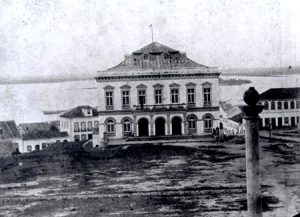 Teatro São Pedro - Imagem de 1865